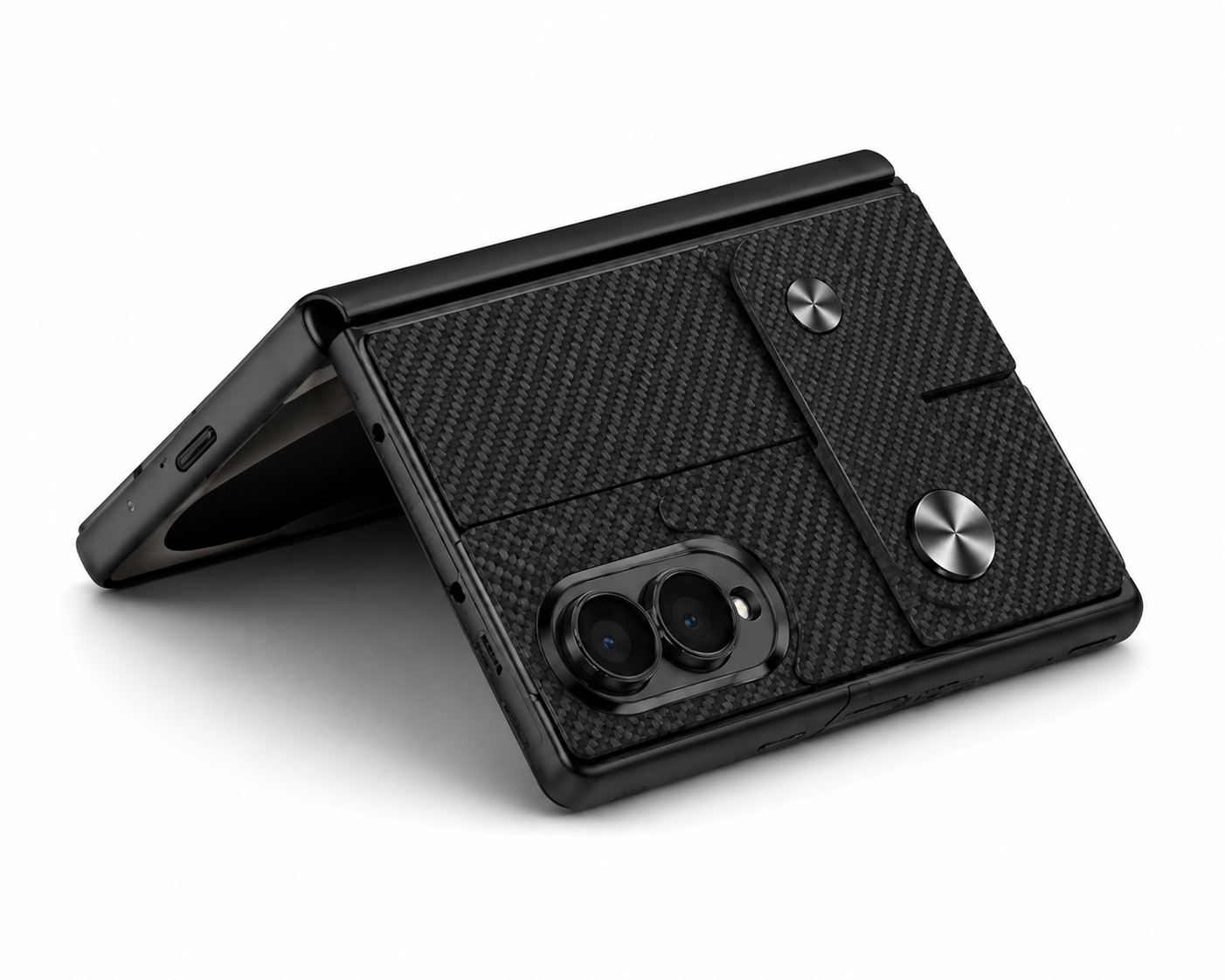 Premium Leather Flip Case For Galaxy Z Fold 8 Series