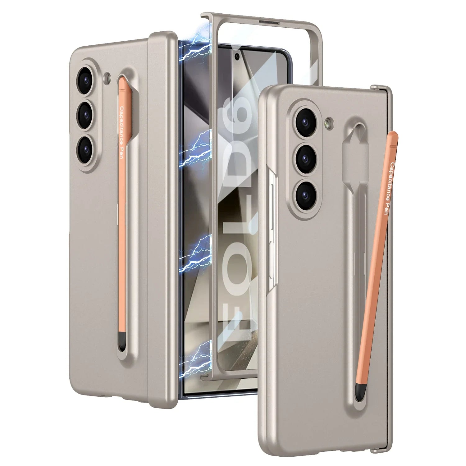 Shockproof Case & Slim Pen Holder