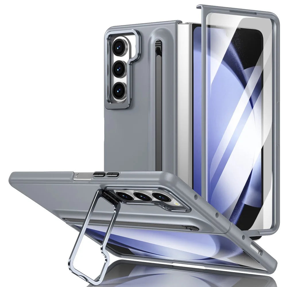 Shockproof Case with Metal Lens Ring & S Pen Slot for Samsung Galaxy Z Fold 7