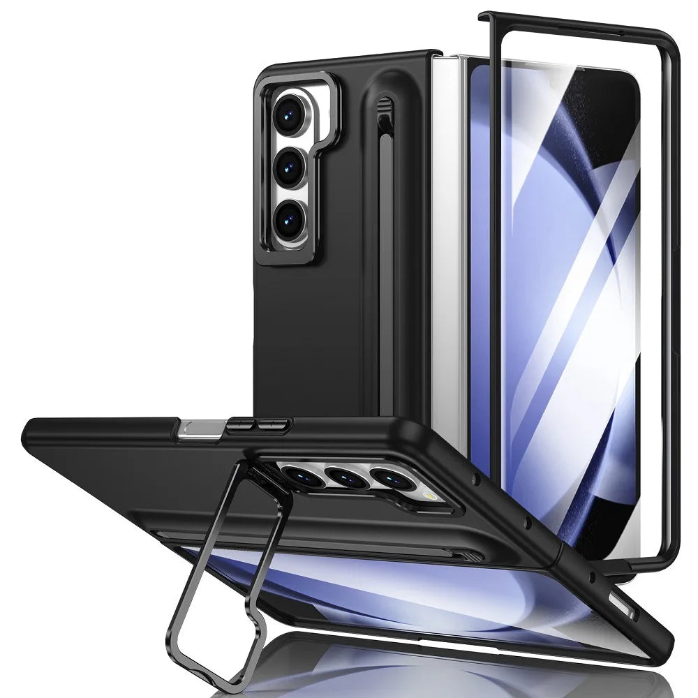 Shockproof Case with Metal Lens Ring & S Pen Slot for Samsung Galaxy Z Fold 7