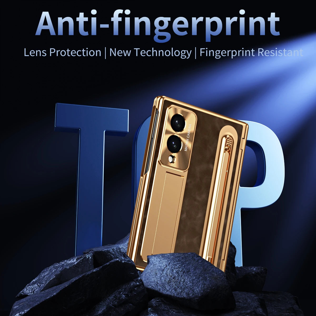Slim Case with Hidden Stand & Pen Slot for Samsung Galaxy Z Fold 8