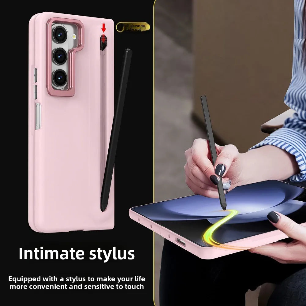 Shockproof Case with Metal Lens Ring & S Pen Slot for Samsung Galaxy Z Fold 7
