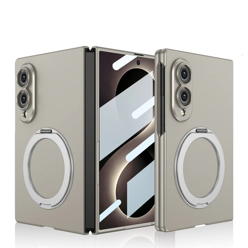 360° Magnetic Ring Stand Case For Galaxy Z Fold 8 Series
