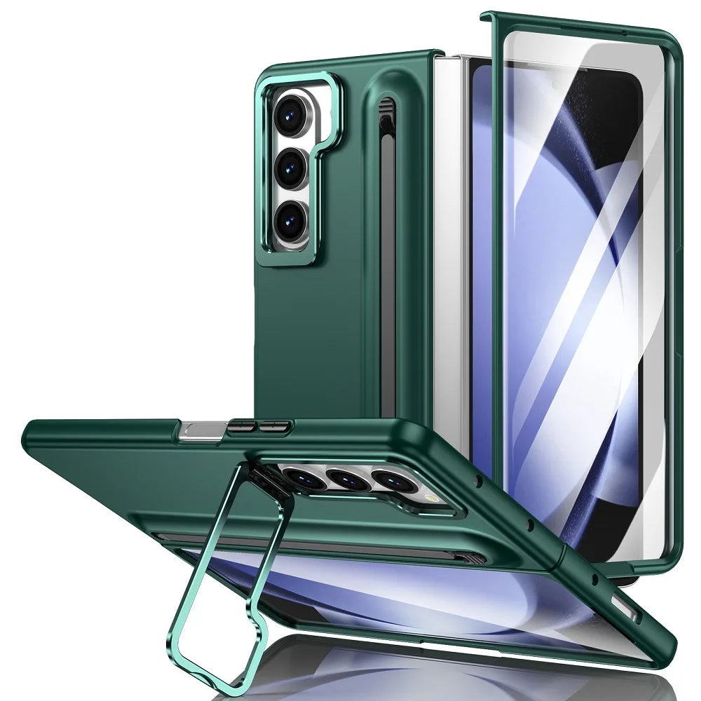 Shockproof Case with Metal Lens Ring & S Pen Slot for Samsung Galaxy Z Fold 7