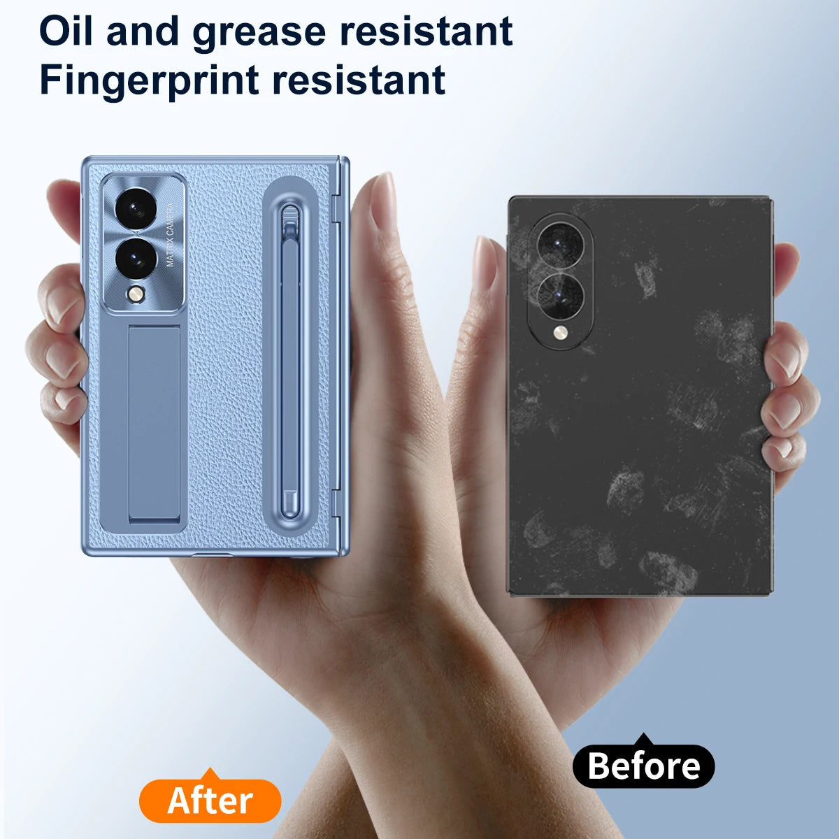 Slim Case with Hidden Stand & Pen Slot for Samsung Galaxy Z Fold 8