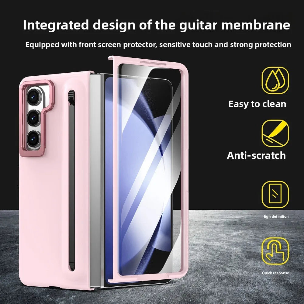 Shockproof Case with Metal Lens Ring & S Pen Slot for Samsung Galaxy Z Fold 7