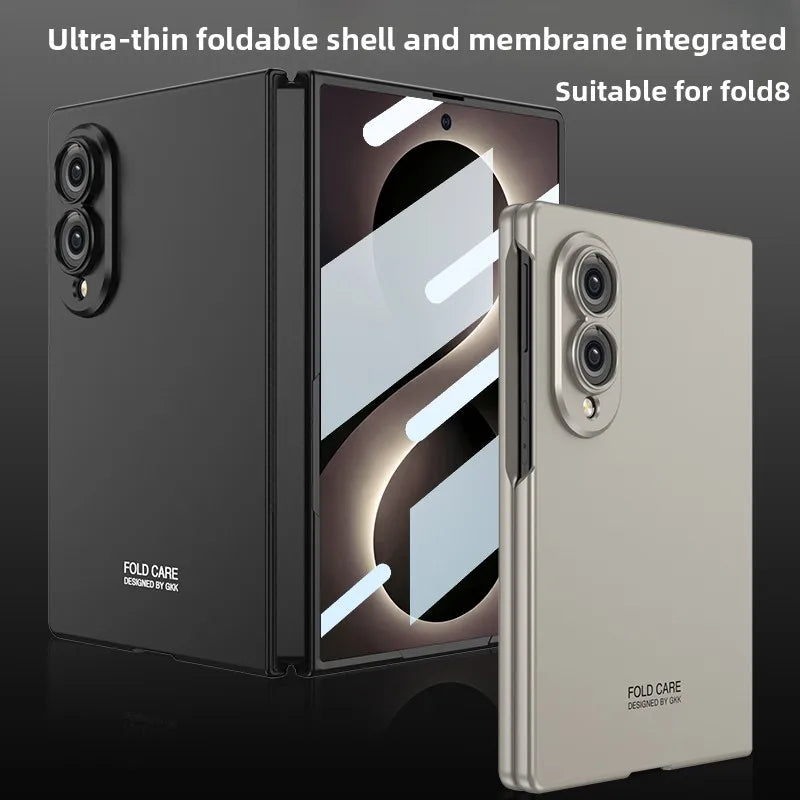 Slim Matte Shockproof Case For Galaxy Z Fold 8 Series