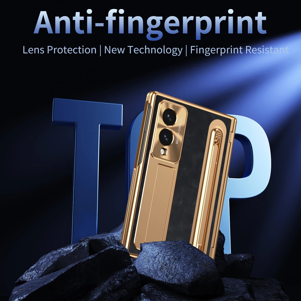 Slim Case with Hidden Stand & Pen Slot for Samsung Galaxy Z Fold 8